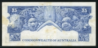호주 Australia 1960-1965, 5 Pounds, P35, 미품