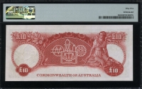 호주 Australia 1960-1965, 10 Pounds, P36, PMG 55 준미사용