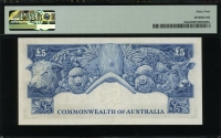 호주 Australia 1960-1965, 5 Pounds, P35, PMG 64 미사용
