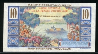 생피에르 미클롱 Saint Pierre & Miquelon 1950-1960, 10 Francs, P23, 미사용