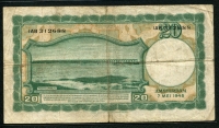 네덜란드 Netherlands 1945, 20 Gulden, P76, 미품