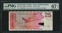 네덜란드령 앤틸리스 Netherlands Antille s2006 ,25 Gulden, P29d,PMG 67 EPQ 완전미사용