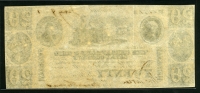 미국 1840년 워싱턴 컬럼비아 Chesapeake & Ohio Canal Company $20달러 극미+