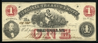 미국 1862년 버지니아주 리치먼드 1달러 미품+