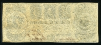 미국 1837년 미시간주 Manchester은행 3달러 미사용 ( X자국, 사진을 참고하세요 )
