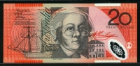 호주 Australia 2005 20 Dollars P59c 폴리머 미사용
