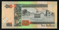 벨리즈 Belize 2003 10 Dollars P68a 미사용