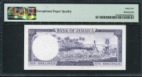 자메이카 Jamaica 1964 10 Shillings P51Bc, PMG 65 EPQ 완전미사용