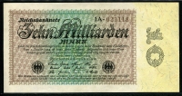 독일 Germany 1923 10 Milliarden Mark P116 미사용