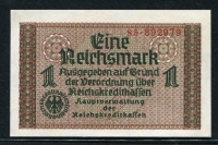 독일 Germany 1940-1945 German Occupied Territories-WWII 1 Reichsmark R136 미사용