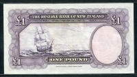 뉴질랜드 New Zealand 1960-1967 1 Pound P159d 극미품