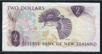 뉴질랜드 New Zealand 1977-1981 2 Dollars P164d 미품