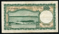 네덜란드 Netherlands 1945 20 Gulden P76 미품