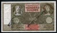 네덜란드 Netherlands 1942-1944 100 Gulden P51c 미사용