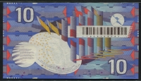 네덜란드 Netherlands 1997 10 Gulden P99 미사용 (앞면 핀홀)