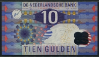 네덜란드 Netherlands 1997 10 Gulden P99 미사용