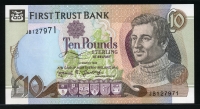 아일랜드 Ireland Northern 1996 First Trust Bank 10 Pounds P132b 미사용