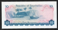 세이셸 Seychelles 1976 10 Rupees P19 미사용