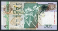 세이셸 Seychelles 1998 50 Rupees P38 미사용