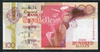 세이셸 Seychelles 1998 100 Rupees P39 미사용