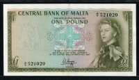 몰타 Malta 1967 ( 1969 ) 1 Pound P29 극미품