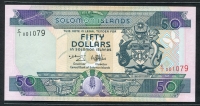 솔로몬 Solomon Islands 1996 50 Dollars P22 미사용