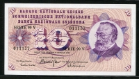 스위스 Switzerland 1977 10 Franken P45u 미사용