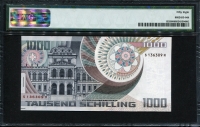 오스트리아 Austria 1983,1000 Schilling P152 PMG 58 준미사용