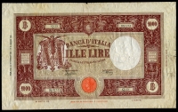 이탈리아 Italy 1943 1000 Lire P72a 보품