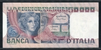 이탈리아 Italy 1980 50000 Lire P107c 극미+준미사용