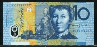 호주 Australia 1993 10 Dollars P52a 폴리머 미사용
