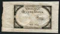 프랑스 France 1793 5 Livres PA76 미사용
