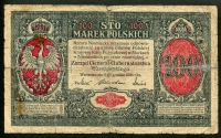 폴란드 Poland 1916 100 Marek P15 보품-