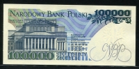 폴란드 Poland 1990 100000 100,000 Zlotych,P154, 미사용