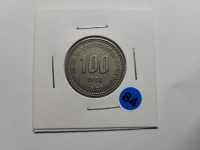 한국은행 1974년 특년 100원 준미사용