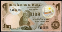 몰타 Malta 1967 (1979) 1 Lira,P34a, 미사용