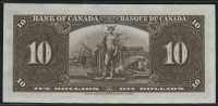 캐나다 Canada 1937 10 Dollars P61c Coyne-Towers 준미사용