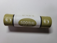 한국은행 2011년 500원 정품롤 (한면숫자)