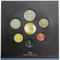 한국은행 2013년 현용주화 민트세트