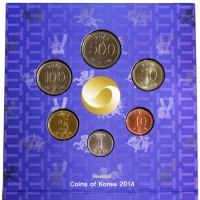 한국은행 2014년 현용주화 민트세트