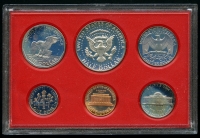 미국 1980년 현행 동전 프루프 세트(5종) 세월의 흔적은 있습니다.
