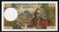 프랑스 France 1967-1971(1967), 10 Francs, P147, 준미사용