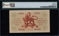 남아프리카 South Africa 1962-1965 1 Rand .P102b,PMG 64 미사용