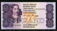남아프리카 South Africa 1981-1989 5 Rand,P1119c, 미사용