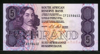 남아프리카 South Africa 1990-1994 5 Rand, P1119e, 미사용