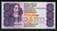 남아프리카 South Africa 1990-1994 5 Rand, P1119e, 미사용