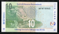 남아프리카 South Africa 2005 10 Rand P128b, 미사용