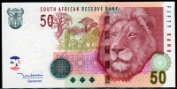 남아프리카 South Africa 2005 50 Rand P130a 미사용