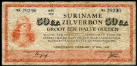수리남 Suriname 1942 50 Cent P104c 보품+