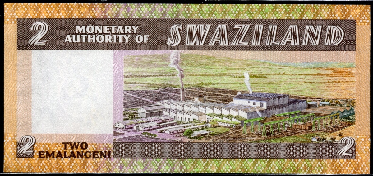 스와질란드 Swaziland 1974, 2 Emalangeni, P2, 미사용